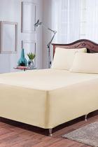 Jogo de Lençol Solteiro 2 pcs Cama Box Conjugado 200 Fios