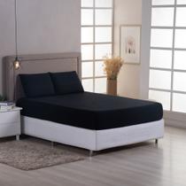 Jogo de Lençol Solteiro 2 peças 100% Algodão Malha Penteada