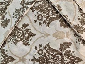 Jogo de Lençol Solteiro 2 Peças Arabesco Marrom 100% Algodão Jogo de Lençol Solteiro 2 Peças Arabesco Marrom 100% Algodão