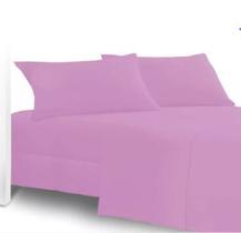 Jogo de Lençol Solteiro 2 Peças com Elástico 1,88 x 0,88 x 0,20 cm de altura - ROSA Jogo de Lençol Solteiro 2 Peças com Elástico 1,88 x 0,88 x 0,20 cm de altura - ROSA