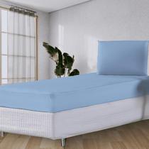 Jogo de Lençol Solteiro 2 Peças Malha 100% Algodão