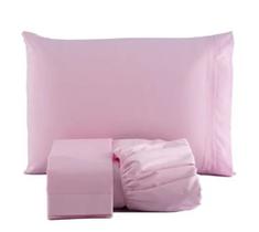 Jogo de Lençol Solteiro 2 Peças - MICROFIBRA LISO - Relíquias do Interior