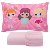 Jogo de Lençol Solteiro 2 peças para Menina