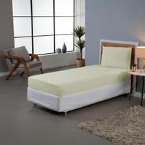 Jogo de Lençol Solteiro 2 Peças Percal 140 Fios Dia a Dia Liso