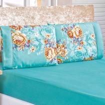 Jogo de lençol solteiro 2pç estampado matelado 200 fios