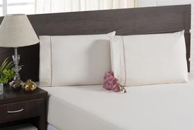 Jogo de lençol SOLTEIRO 2pç percal 180 Fios algodão