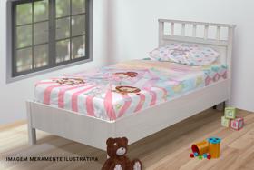 Jogo De Lençol Solteiro 3 Peças Circo Rosa Aquarela Jogo De Lençol Solteiro 3 Peças Circo Rosa Aquarela