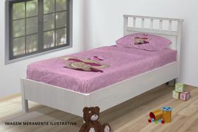 Jogo De Lençol Solteiro 3 Peças Conjunto Elefantinha e Porquinha Cute Fundo Rosa Claro Elementos Jogo De Lençol Solteiro 3 Peças Conjunto Elefantinha e Porquinha Cute Fundo Rosa Claro Elementos