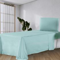 Jogo De Lençol Solteiro 3 Peças Malha 100% Algodão