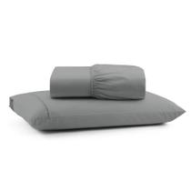 Jogo de Lençol Solteiro 400 Fios Premium Antiácaro Conforto Maciez e Longa Durabilidade