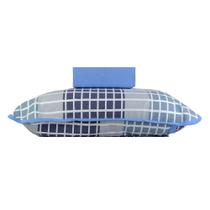 Jogo de Lençol Solteiro BBC Têxtil Malha 2 Pçs Azul - 73525