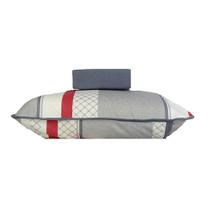 Jogo de Lençol Solteiro BBC Têxtil Malha 2 Pçs Cinza - 73548