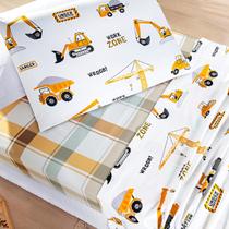 Jogo De Lençol Solteiro C/ Elástico Kids Estampado 3 Peças