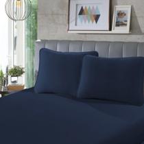 Jogo De Lençol Solteiro C/elástico Malha 100% Algodão Premium - SBX