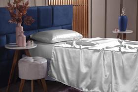 Jogo de Lençol Solteiro Cetim Charmousse 3 Peças Jogo de Lençol Solteiro Cetim Charmousse 3 Peças