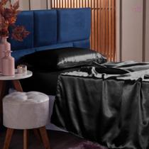 Jogo de Lençol Solteiro Cetim Charmousse 3 Peças Várias Cores Jogo de Lençol Solteiro Cetim Charmousse 3 Peças Várias Cores