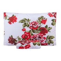 Jogo de Lençol Solteiro Classic Estampado 160 Fios 2 Peças - Eva - 82% Algodão / 18% Poliéster Jogo de Lençol Solteiro Classic Estampado 160 Fios 2 Peças - Eva - 82% Algodão / 18% Poliéster