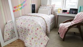 Jogo de Lençol Solteiro Infantil 140 Fios Happy Day 3 Peças - Sultan