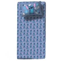 Jogo De Lençol Solteiro Infantil 2 Peças Lilo Stitch Disney