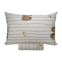 Jogo de Lençol Solteiro KazzaVip Malha Misto 70% Algodão e 30% Poliéster Estampado com Elástico 2 Peças Capivara Bege Jogo de Lençol Solteiro KazzaVip Malha Misto 70% Algodão e 30% Poliéster Estampado com Elástico 2 Peças Capivara Bege