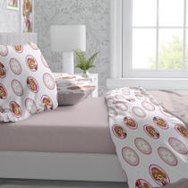 Jogo De Lençol Solteiro King 4 Pç Percal Flex 7 Estampas