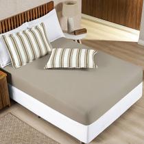 Jogo de Lençol Solteiro Malha 100% Algodão Estampado 2 Peças