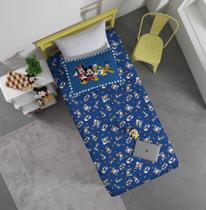 Jogo de Lençol Solteiro Malha Doce Vida Joy Disney 2 Peças - Mickey Divertido - Portallar