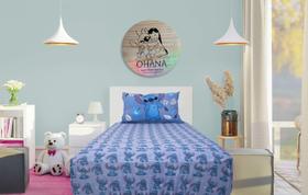 Jogo de lençol Solteiro Malha Doce Vida Joy Disney 2 peças - Portallar