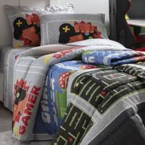 Jogo de Lençol Solteiro menino 3 peças Happy Day Sultan