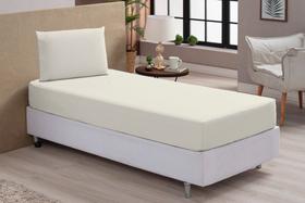 Jogo De Lençol Solteiro Roupa De Cama 400 Fios Micropercal 2pçs 100% Poliéster