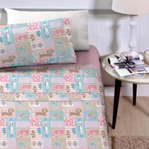 Jogo de Lençol Solteiro Studio Mix Corttex 3 peças Kids