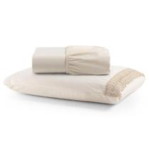 Jogo De Lençol Solteiro Suavitec Com Grippir 2 Peças - Palha Jogo De Lençol Solteiro Suavitec Com Grippir 2 Peças - Palha