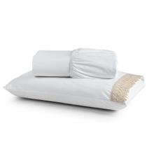 Jogo De Lençol Solteiro Suavitec Grippir 2 Peças - Branco Jogo De Lençol Solteiro Suavitec Grippir 2 Peças - Branco