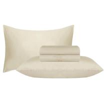 Jogo de lençol Sonhare Prata fendi 180 fios Jogo de lençol Sonhare Prata fendi 180 fios