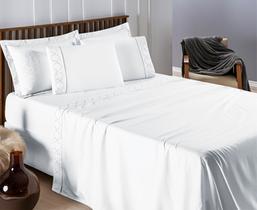 Jogo De Lençol Super King 4 Peças 300 Fios Micropercal Infinity