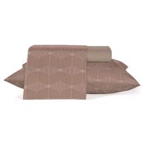 Jogo de Lençol Teka Casal Queen 3 Peças 100% Algodão 150 Fios - Macio e Confortável