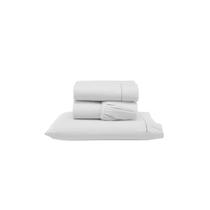Jogo de Lençol Versatile Ponto Palito Completo 3 Peças Solteiro Micropercal 100% Poliéster - Branco Jogo de Lençol Versatile Ponto Palito Completo 3 Peças Solteiro Micropercal 100% Poliéster - Branco