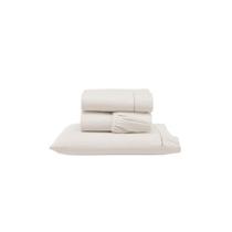 Jogo de Lençol Versatile Ponto Palito Completo 3 Peças Solteiro Micropercal 100% Poliéster - Palha Jogo de Lençol Versatile Ponto Palito Completo 3 Peças Solteiro Micropercal 100% Poliéster - Palha