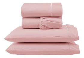 Jogo De Lençol Versatile Ponto Palito Completo 4 Peças King Jogo De Lençol Versatile Ponto Palito Completo 4 Peças King