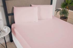 Jogo De Lençol Versatile Ponto Palito Simples 3 Peças Queen Jogo De Lençol Versatile Ponto Palito Simples 3 Peças Queen