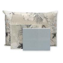 Jogo De Lençol Viúvo 3 Peças Estampado Percal 180 Fios