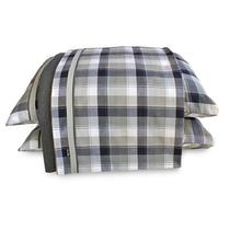 Jogo De Lençol Vivain Flanela King Granito