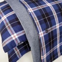 Jogo de lençol VivaIN flanela QUEEN Ágata cinza 4 peças Jogo de lençol VivaIN flanela QUEEN Ágata cinza 4 peças