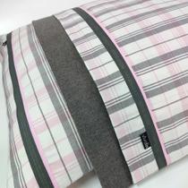 Jogo de lençol VivaIN flanela SOLTEIRO Morganita 3 peças