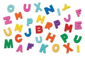 Jogo De Letras E Vogais 62 Peças 5Mm Jogo De Letras E Vogais 62 Peças 5Mm