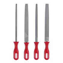 Jogo de Lima Murça 8 Pol 200mm Com Cabo 4 Peças Rocast