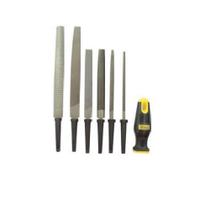 Jogo de Limas 6'' e 8'' com 7 Peças - Grosa, Lima e Grosa Meia Cana - DTOOLS