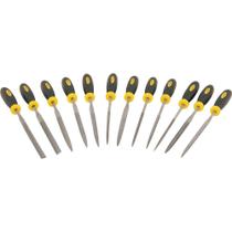 Jogo De Limas Agulha Com Cabo Com 12 Peças Vonder