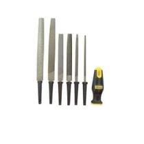 Jogo de Limas e Grosas 6'' e 8'' 7 Peças Multiuso com Cabo Emborrachado Dtools Jogo de Limas e Grosas 6'' e 8'' 7 Peças Multiuso com Cabo Emborrachado Dtools