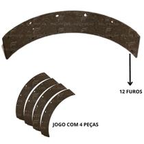 Jogo de Lona de Freio Trator Agrale 4100 12 Furos ( 4 peças )